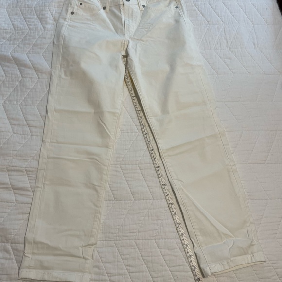Calvin Klein Jeans cropped white pants - Picture 4 of 6
